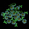Luminous Opaque Epoxy Resin Decoden Cabochons CRES-M032-02A-2