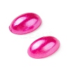 ABS Plastic Imitation Pearl Cabochons SACR-R755-6x4mm-ZM-2