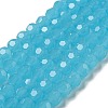 Imitation Jade Glass Beads Stands EGLA-A035-J6mm-D04-1