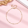 Brass Satellite Chains  Bracelets for Women BJEW-G735-19G-1