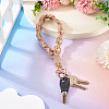 Cotton Braided Flower Pendant Decorations AJEW-TAC0030-032G-08-5