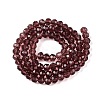 Glass Beads Strands EGLA-A034-T6mm-D13-3
