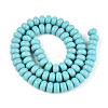 Opaque Solid Color Glass Beads Strands X-GLAA-ZX008-8mm-18R-2