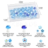 156Pcs 9 Styles Handmade Millefiori Glass Beads LAMP-FS0001-33-4