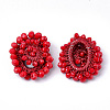 Glass Woven Pendants FIND-T039-03D-2
