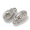 Anti-Tarnish 304 Stainless Steel Pendants STAS-Q334-18P-2