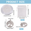 70Pcs Tibetan Style Alloy Pendants TIBE-CA0001-24-2