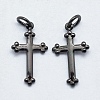 Brass Pendants KK-P147-13B-NR-1