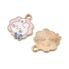 Animal Forest Theme Zinc Alloy Enamel Pendants FIND-Z065-01C-2