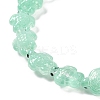 Transparent Glass Enamel Beads Strands GLAA-B021-06E-3