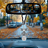 3Pcs Alloy Angel Pendant Decoration HJEW-WH00128-5