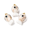 Handmade Lampwork Pendants LAMP-A007-01G-04-03-1