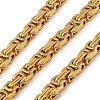 201 Stainless Steel Byzantine Chains SA-E001-14G-03-1