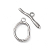 304 Stainless Steel Toggle Clasps STAS-A092-04B-P-1
