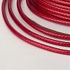 Eco-Friendly Korean Waxed Polyester Cord YC-P002-1mm-1118-4