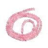 Natural Madagascar Rose Quartz Beads Strands G-B088-C09-03-3