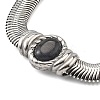 304 Stainless Steel Bracelets BJEW-R003-05P-01-2