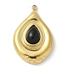 Natural Obsidian Pendants LS-STAS-L277-12G-03-1