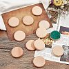 Unfinished Wooden Discs WOOD-WH0030-13-2