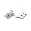 Alloy Pendants ALRI-N039-001E-RS-3