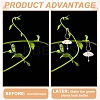 Iron Long Paper Clips HJEW-GO00062-5