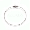 304 Stainless Steel Wire Pendants STAS-M274-020C-1