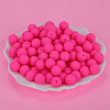 Round Silicone Focal Beads SI-JX0046A-33-3