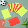 PVC Plastic Blank Penalty Cards LS-AJEW-WH0401-87-3