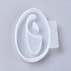 Letter DIY Silicone Molds DIY-I034-08O-1