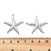 Anti-Tarnish 304 Stainless Steel Pendants STAS-R130-67P-3