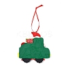 Christmas Car Handmade Polymer Clay Pendant Decorations LS-HJEW-P017-03D-3