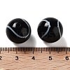 Sport Theme Opaque Resin Tennis Beads RESI-XCP0002-18-3