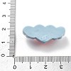 Opaque Resin Cabochon CRES-I039-01D-3