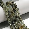 Natural Prehnite Beads Strands LS-G-G457-8mm-03F-01-5
