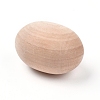 Unfinished Blank Wooden Easter Craft Eggs DIY-L061-01-2