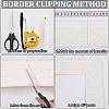 2Pcs 2 Styles Self-Adhesive XPE Grain Contact Paper DIY-CP0012-20B-5