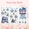 3 Sheets 3 Styles PVC Waterproof Decorative Stickers DIY-WH0404-171-2