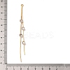 Brass Micro Pave Clear Cubic Zirconia Big Pendants KK-G510-19G-3