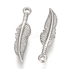 Tarnish Resistant 304 Stainless Steel Pendants STAS-H443-02P-A-2