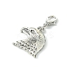 40Pcs 20 Styles Tibetan Style Alloy Pendant Decorations HJEW-AB00257-5