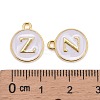 Golden Plated Alloy Charms X-ENAM-S118-01Z-3