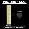 Square Acrylic Duble Sided Stickers DIY-WH0678-62A-2