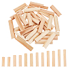 40Pcs 6 Style Pinewood Wooden Holder DIY-OC0010-15-1