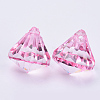 Transparent Acrylic Pendants X-TACR-Q260-C-V03-3
