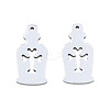 Non-Tarnish 201 Stainless Steel Pendants STAS-N098-082P-1