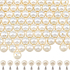 180Pcs ABS Plastic Imitation Pearl Rivet Studs KY-CL0001-02C-1