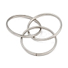 201 Stainless Steel Trinity Interlocking Ring Finger Rings FS-WG6776A-07-3