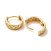 Brass Hollow Hoop Earrings EJEW-M236-01E-G-2