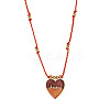Brass and Enamel Pendant Necklaces FS-WG2CA9F-24-1