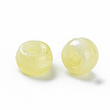 Acrylic European Beads MACR-S375-002B-08-2